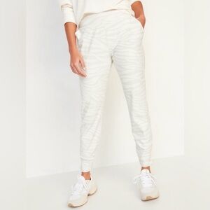 White Powersoft Joggers